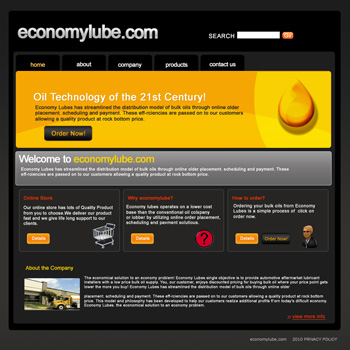 Economy Lube Web Design