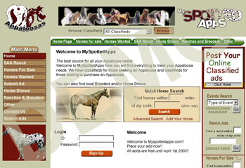 Animals Web Design